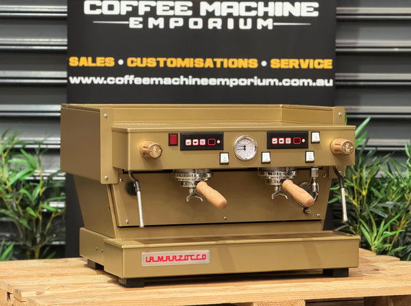 La Marzocco Linea Classic AV 2 Group Coffee Machine - Spanish Gold