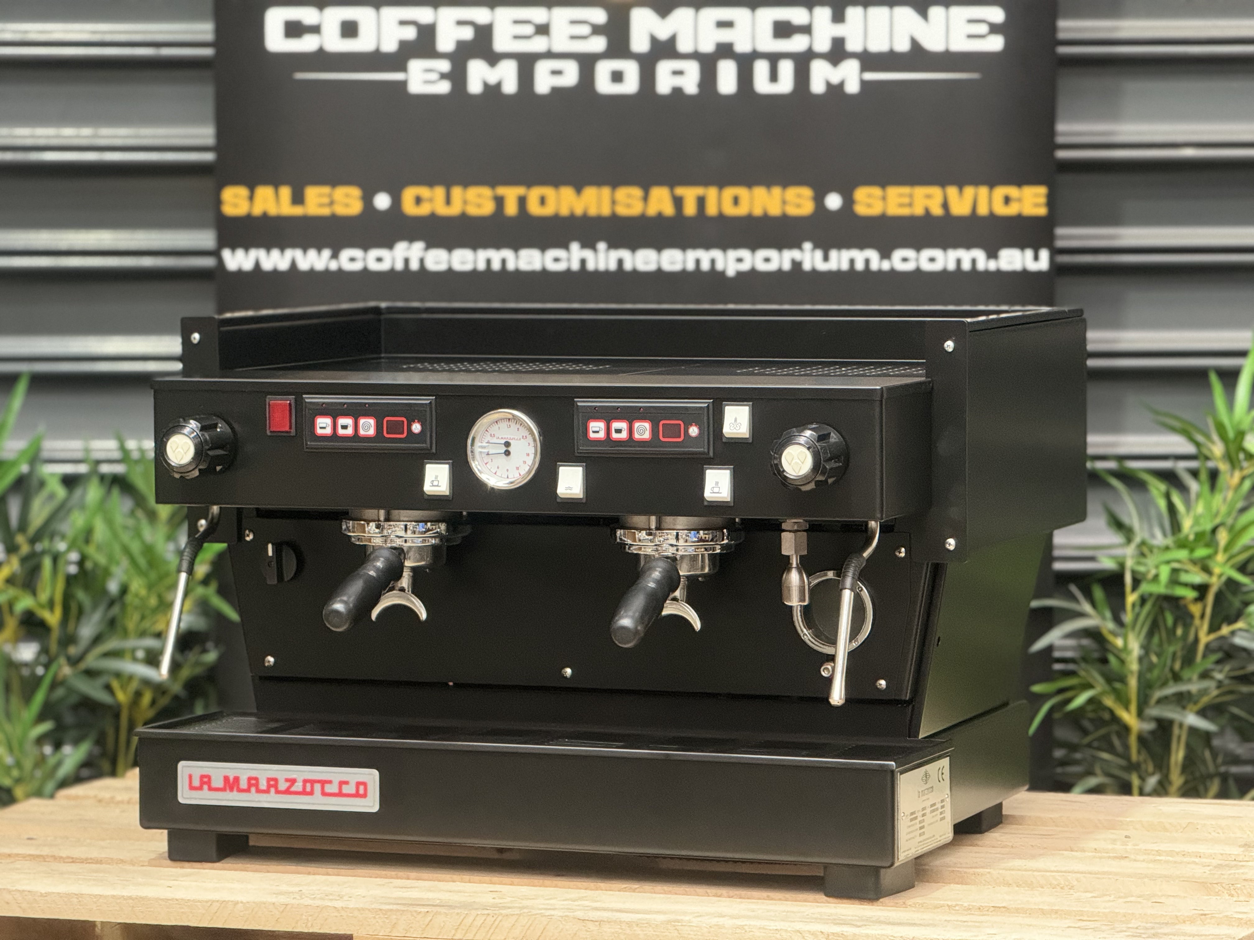 La Marzocco Linea Classic AV Group Coffee Machine Satin Black