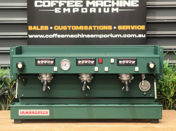 La Marzocco Linea Classic AV 3 Group Coffee Machine - Brunswick Green