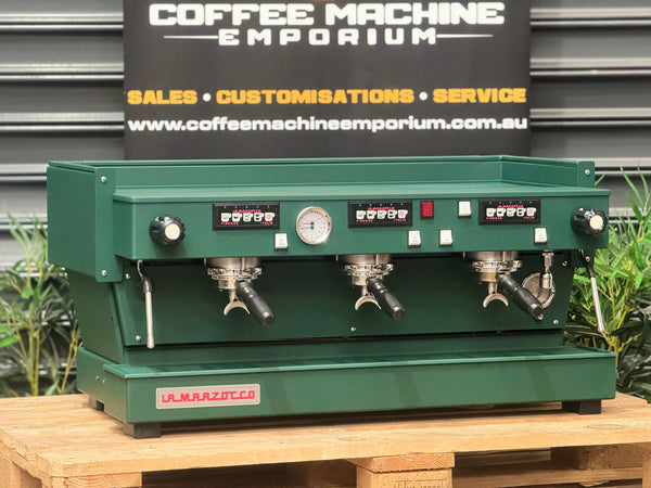 La Marzocco Linea Classic AV 3 Group Coffee Machine - Brunswick Green