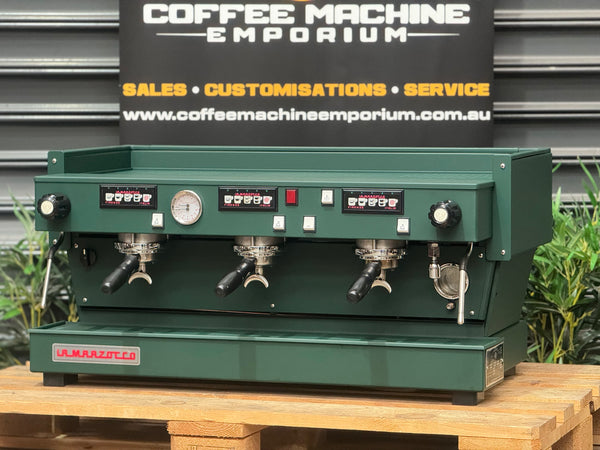 La Marzocco Linea Classic AV 3 Group Coffee Machine - Brunswick Green