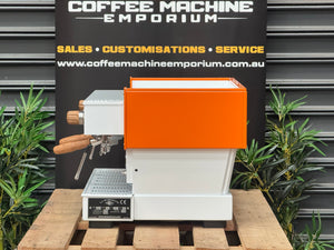  Custom Orange and White La Marzocco