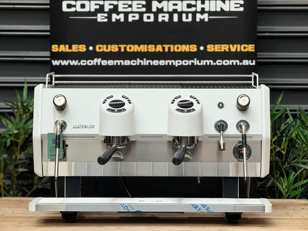 Brand New Sanremo D8 Pro Tall 2 Group Coffee Machine - White