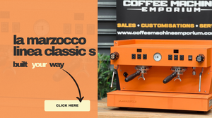 Custom Orange La Marzocco linea classic S
