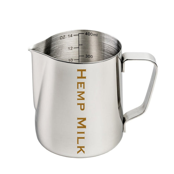 Etched Hemp Milk Jug - Stainless