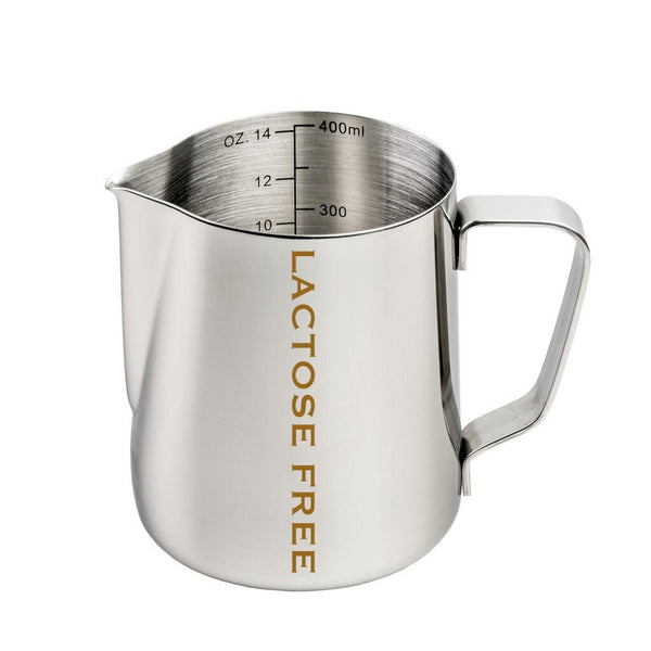 Etched Lactose Milk Jug - Stainless