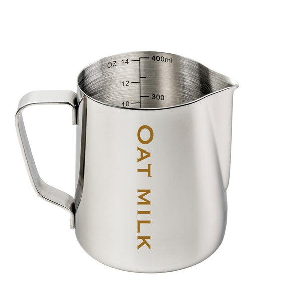 Etched Oat Milk Jug - Stainless