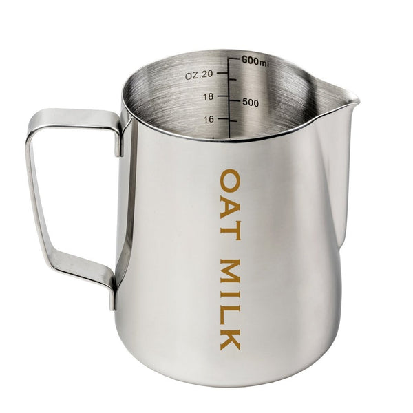 Etched Oat Milk Jug - Stainless