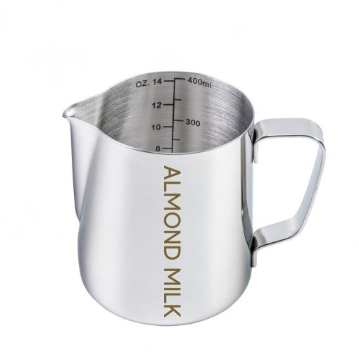Etched 400 ml Almond Milk Jug