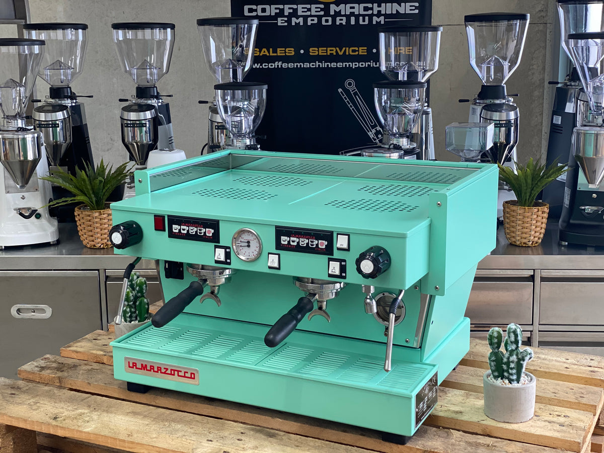 La Marzocco Linea Classic AV 2 Group Coffee Machine Mint Green