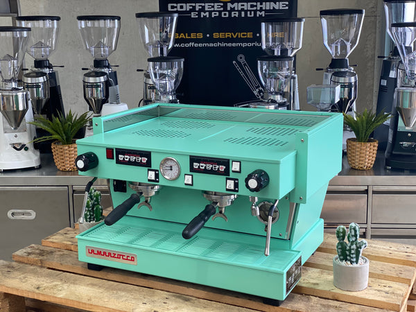 La Marzocco Linea Classic AV 2 Group Coffee Machine - Mint Green