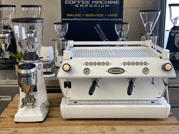 La Marzocco GB5 2 Group Coffee Machine & Mazzer Major V Electronic Package
