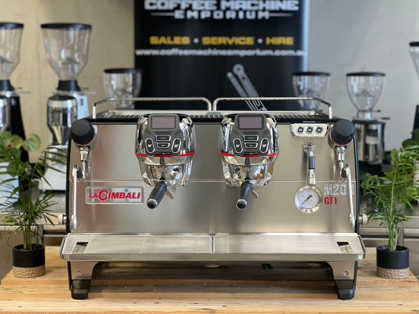 Brand New La Cimbali M200 GT 2 Group Coffee Machine – Matt Black