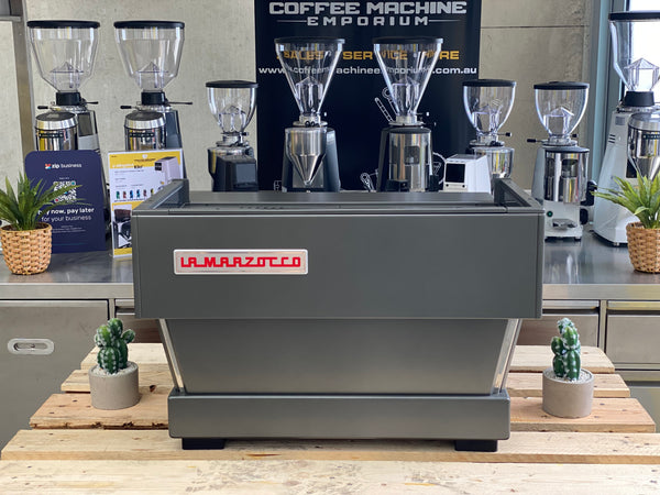 La Marzocco Linea Classic AV 2 Group Coffee Machine - Gum Metal Grey