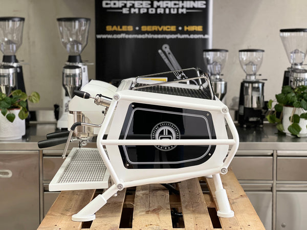 Brand New Sanremo Cafe Racer 2 Group Coffee Machine - All White