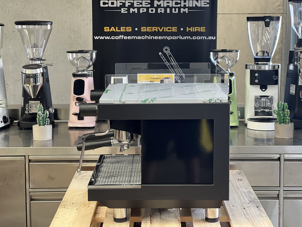Brand New Sanremo Zoe Compact 2 Group Coffee Machine - Matt Black
