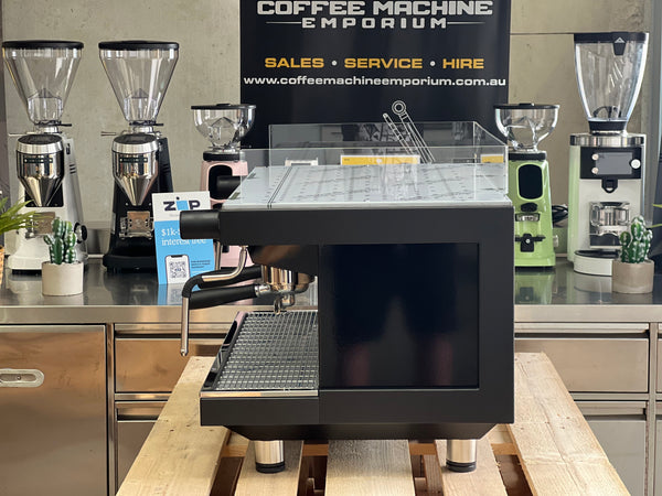 Brand New Sanremo Zoe Competition Standard 2 Group Coffee Machine - Matt Black
