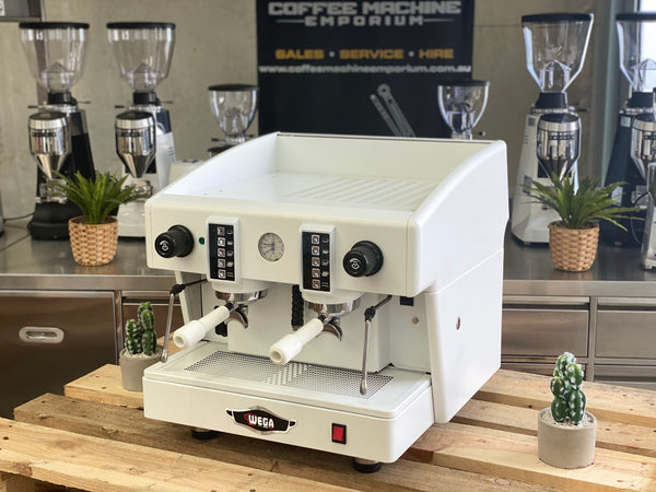 Wega Atlas Compact 2 Group Coffee Machine - Matt White