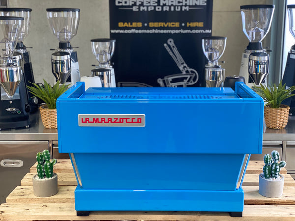 La Marzocco Linea Classic AV 2 Group Coffee Machine - Bionic Blue