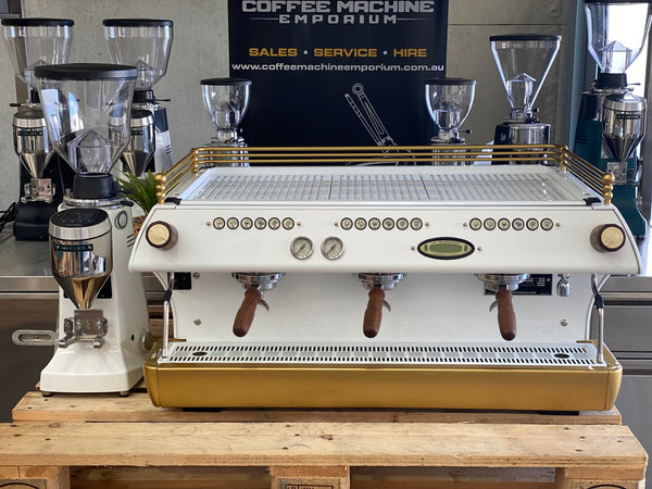 La Marzocco FB80 3 Group & Mazzer Major V Electronic Package