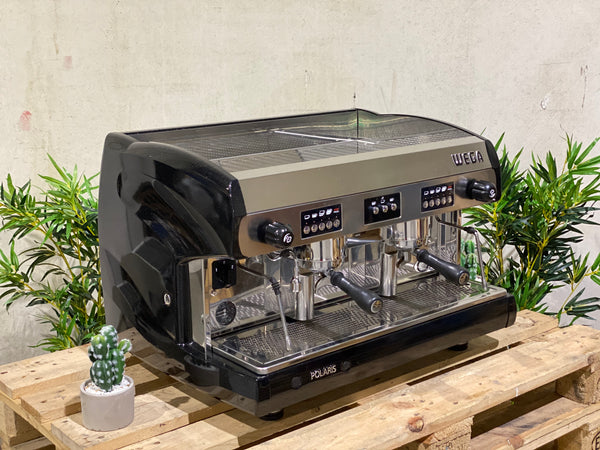 Wega Polaris Low Cup 2 Group Coffee Machine - Black