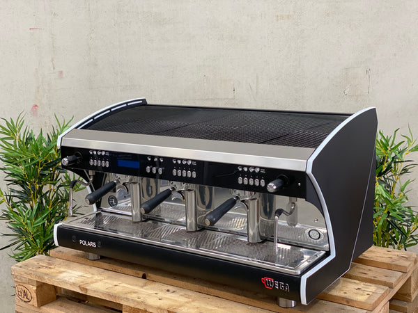 Wega Polaris Tron 3 Group Coffee Machine -Black