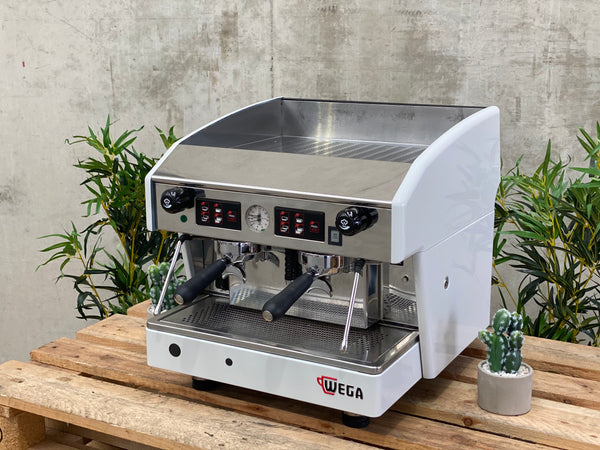 Wega Atlas Compact 2 Group Coffee Machine - White