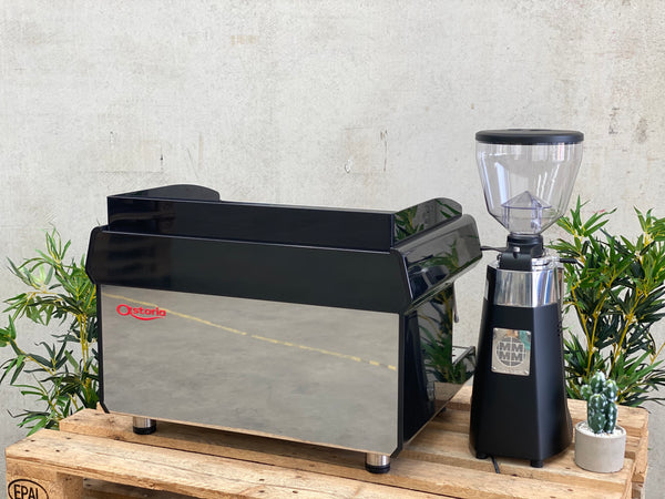 Brand New Astoria Tanya R 2 Group Coffee Machine & Mazzer Kony S E Package