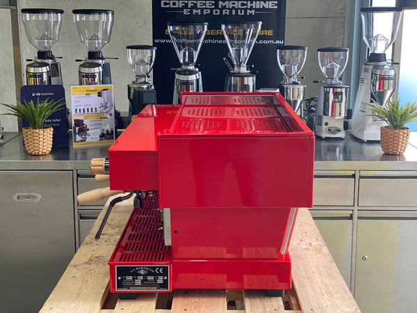 La Marzocco Linea Classic AV 3 Group Coffee Machine - Rosso Corsa Red