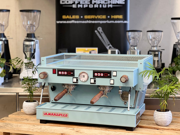 La Marzocco Linea Classic AV 2 Group Coffee Machine - Horizon Blue