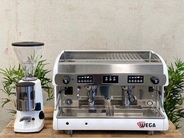 Wega Polaris 2 Group High Cup Coffee Machine & Super Jolly Automatic Package