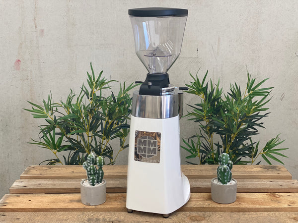 Brand New Mazzer Robur S Electronic Coffee Grinder - White