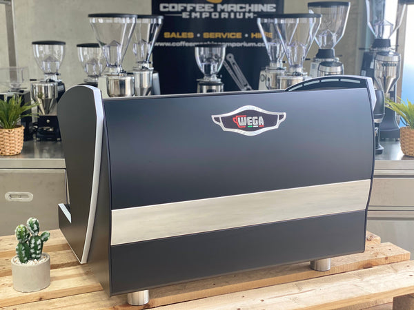 Brand New Wega Polaris Tron 2 Group Coffee Machine - Black