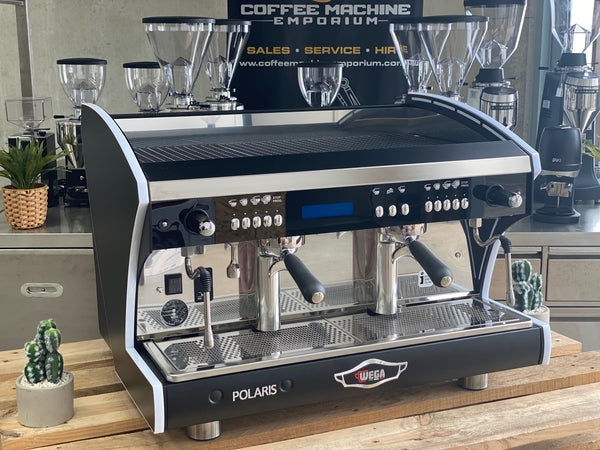 Brand New Wega Polaris Tron 2 Group Coffee Machine - Black