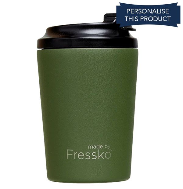 Fressko Bino Reusable Cup - Khaki Green