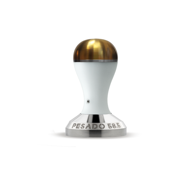 Pesado Tamper - White & Gold